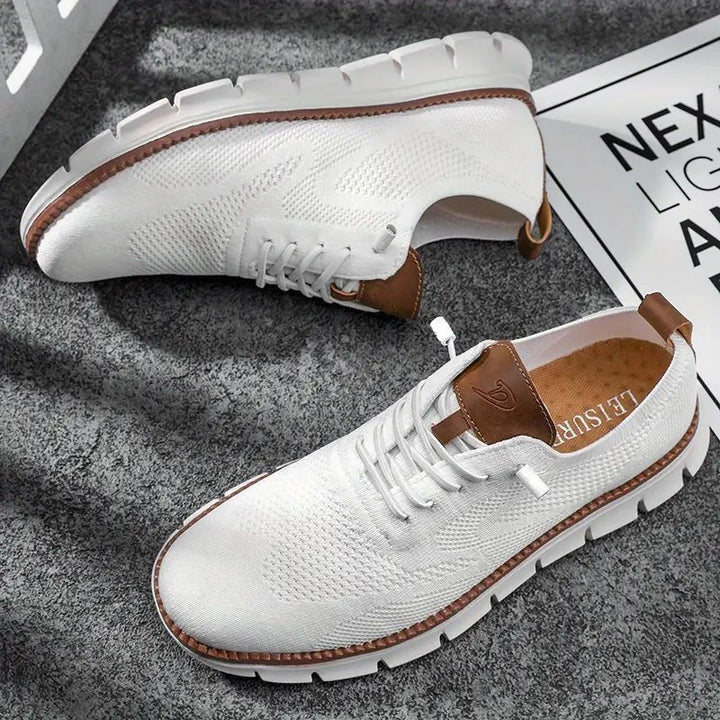 Herren Sneaker | Schnürung Kontrastdetail Struktur