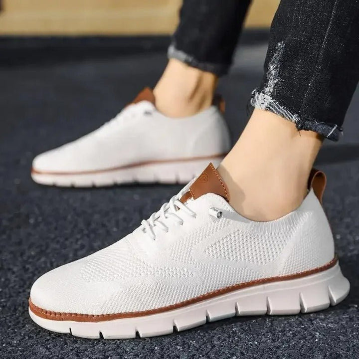 Herren Sneaker | Schnürung Kontrastdetail Struktur
