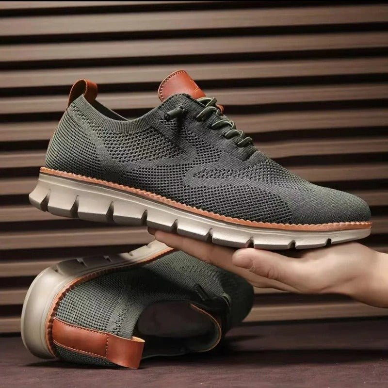 Herren Sneaker | Schnürung Kontrastdetail Struktur