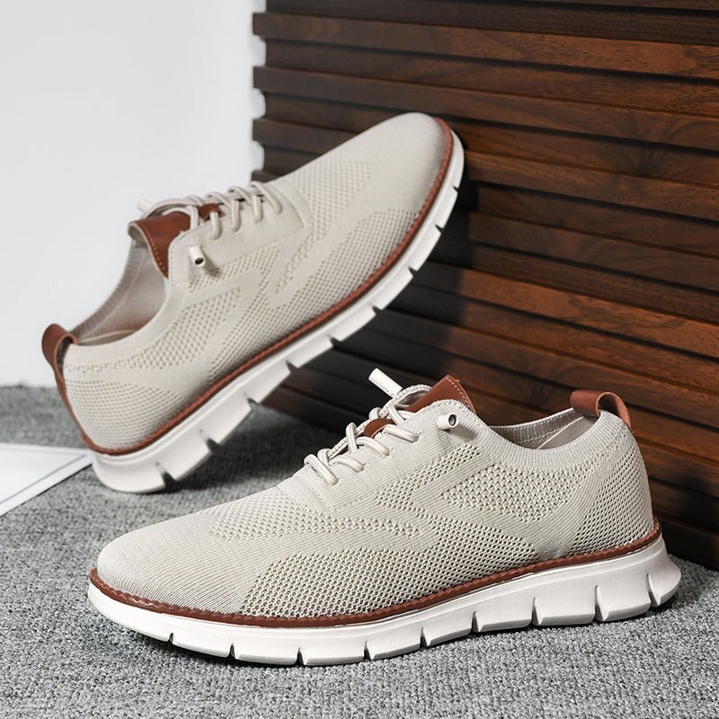 Herren Sneaker | Schnürung Kontrastdetail Struktur