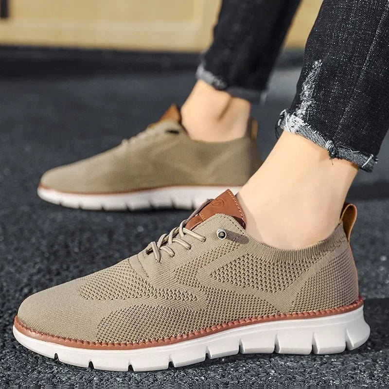 Herren Sneaker | Schnürung Kontrastdetail Struktur