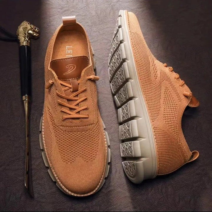 Herren Sneaker | Schnürung Kontrastdetail Struktur
