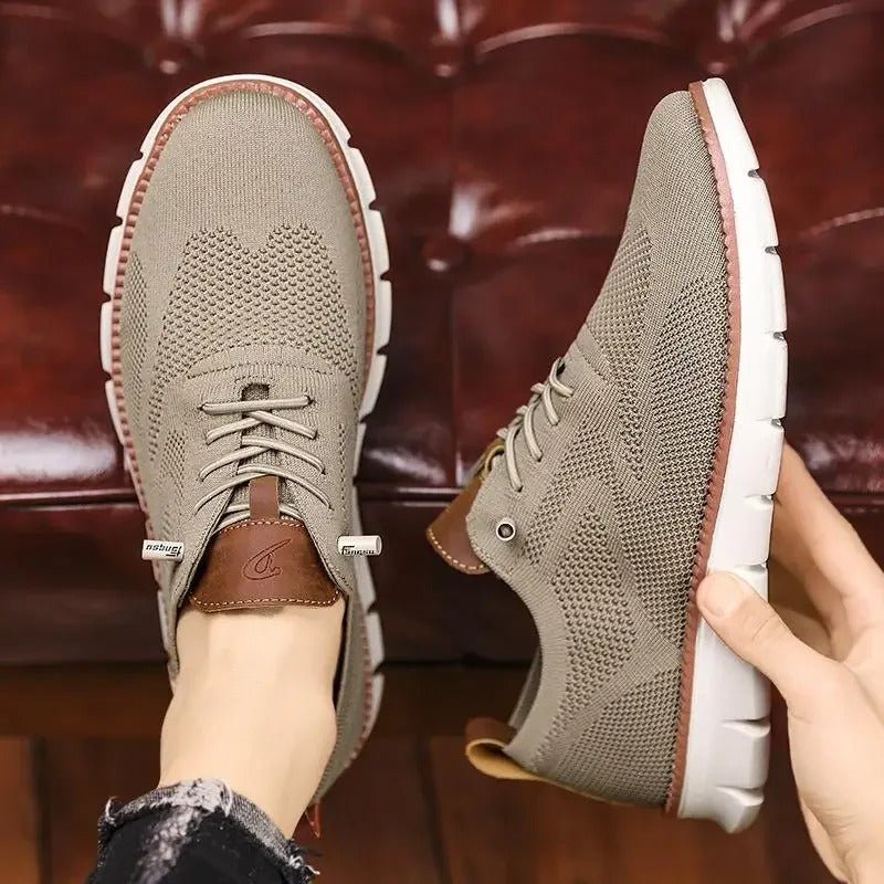 Herren Sneaker | Schnürung Kontrastdetail Struktur