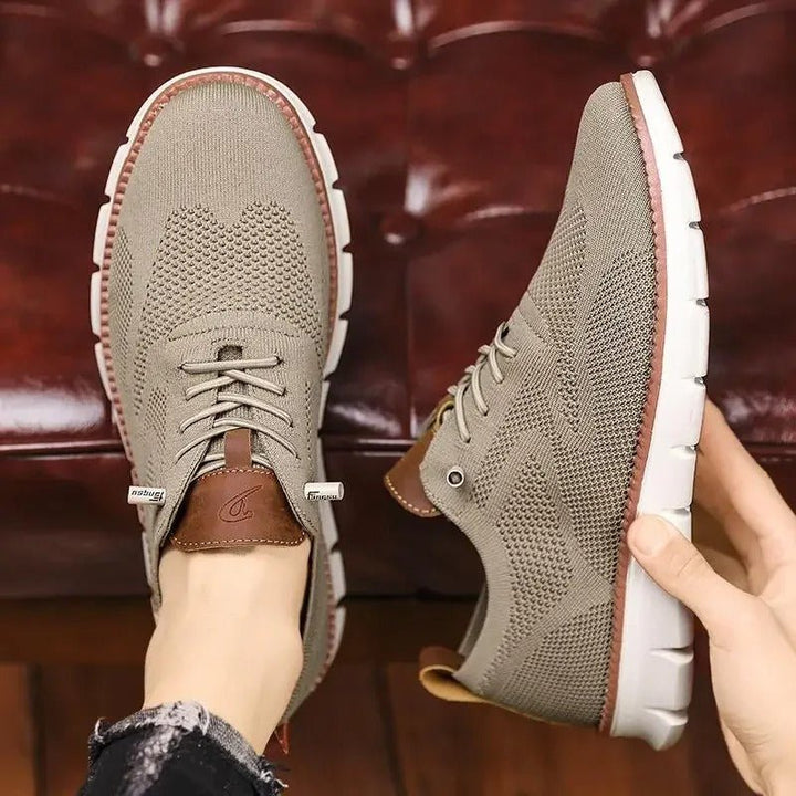 Herren Sneaker | Schnürung Kontrastdetail Struktur