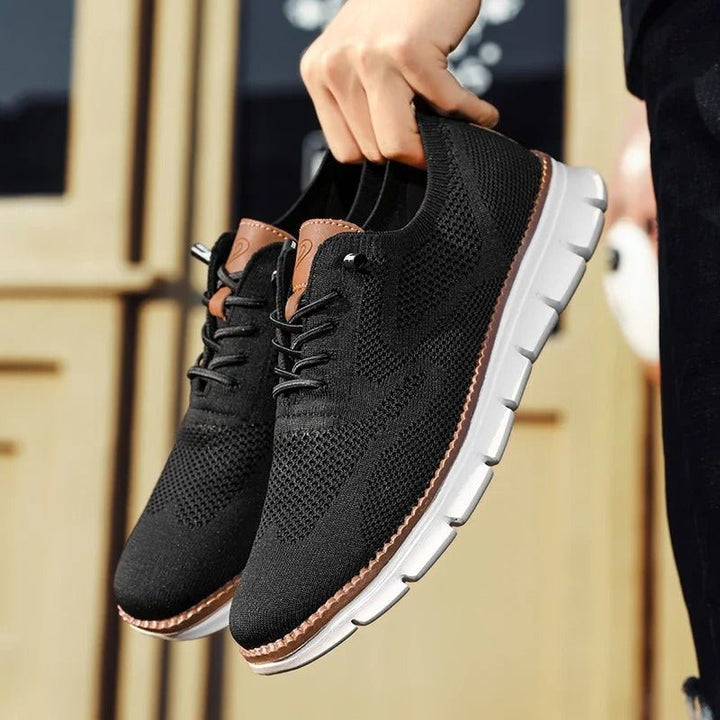 Herren Sneaker | Schnürung Kontrastdetail Struktur