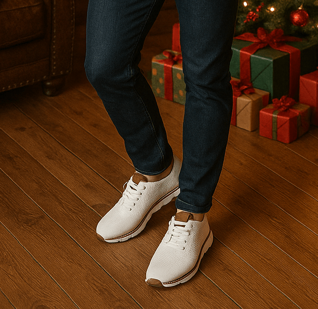 Herren Sneaker | Schnürung Kontrastdetail Struktur