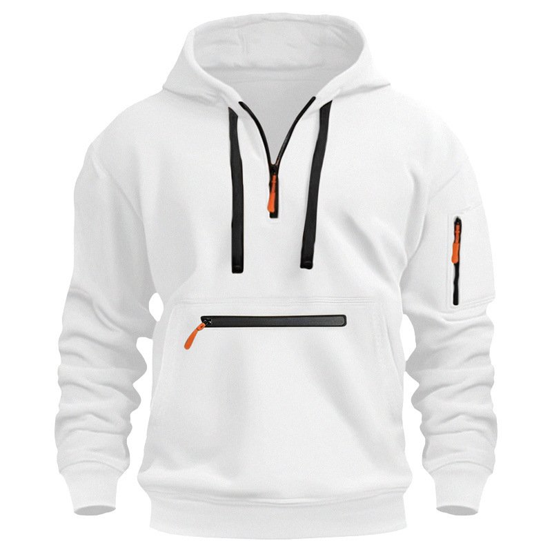 Herren Hoodie | Reißverschluss Tasche