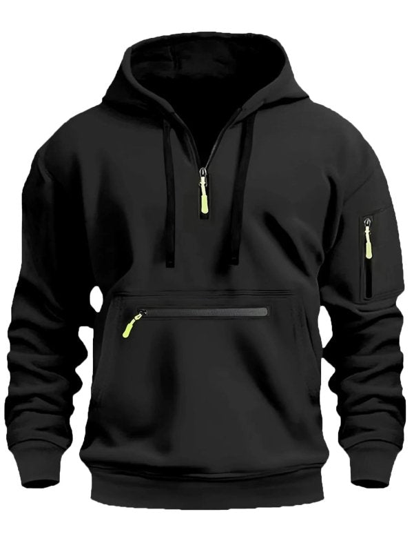 Herren Hoodie | Reißverschluss Tasche