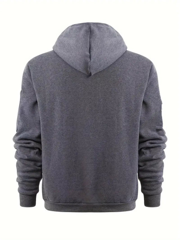 Herren Hoodie | Reißverschluss Tasche
