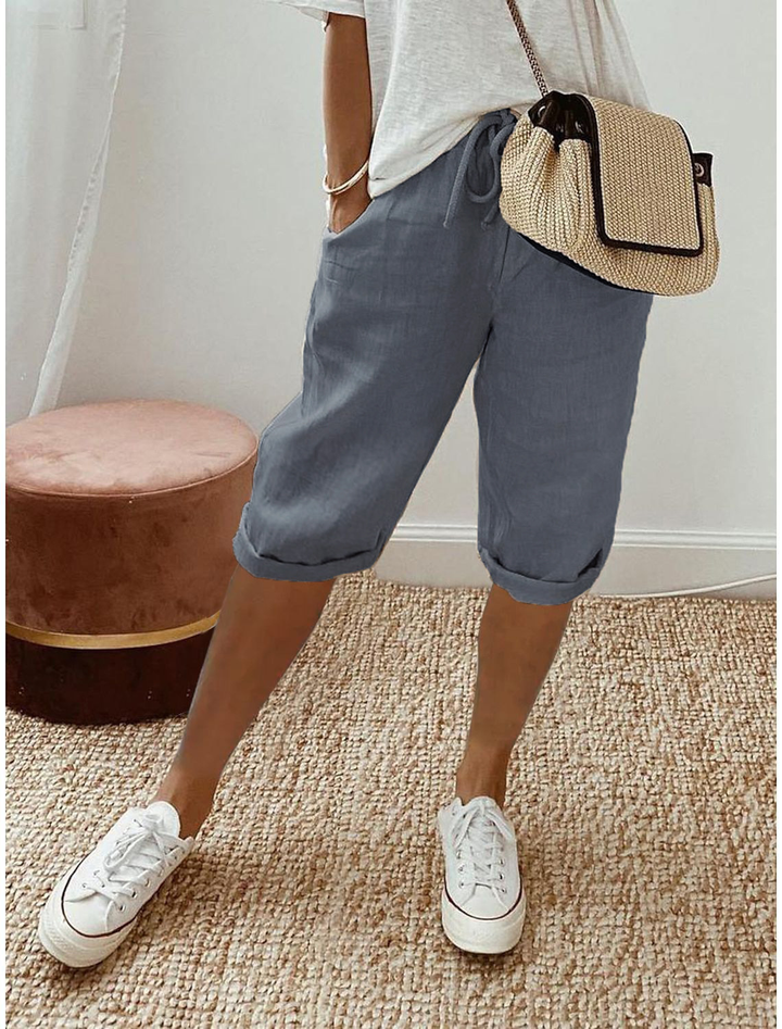 Damen Shorts | Kordelzug Lockere Passform