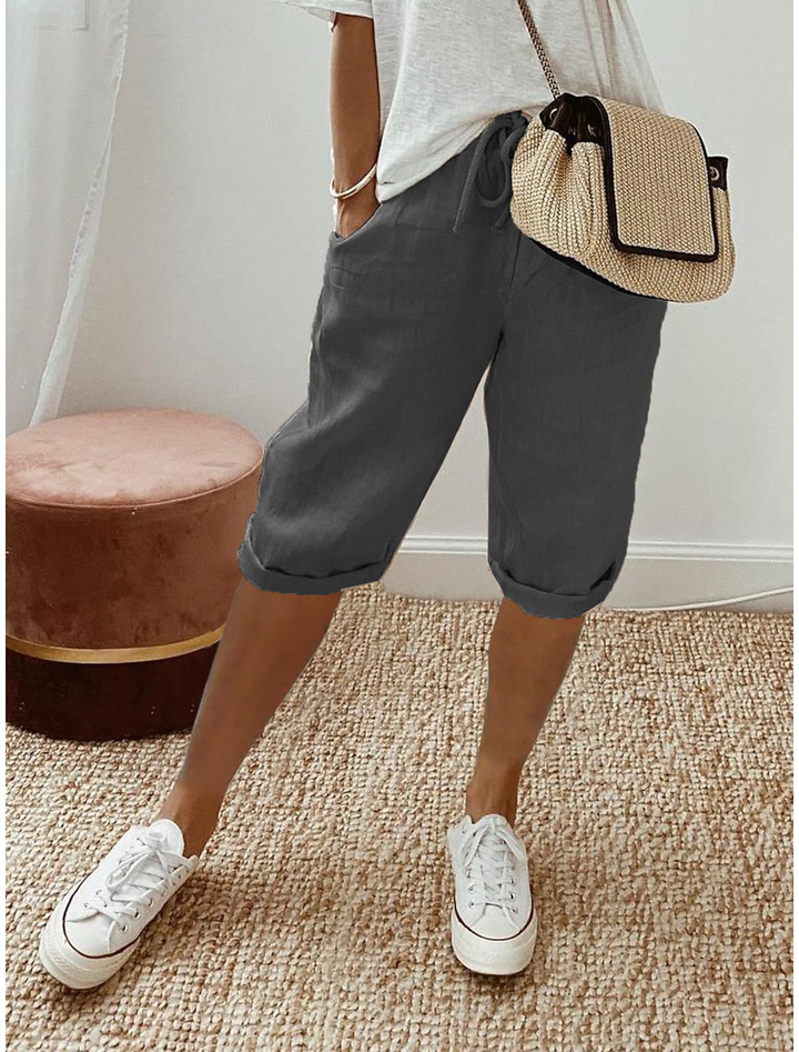 Damen Shorts | Kordelzug Lockere Passform
