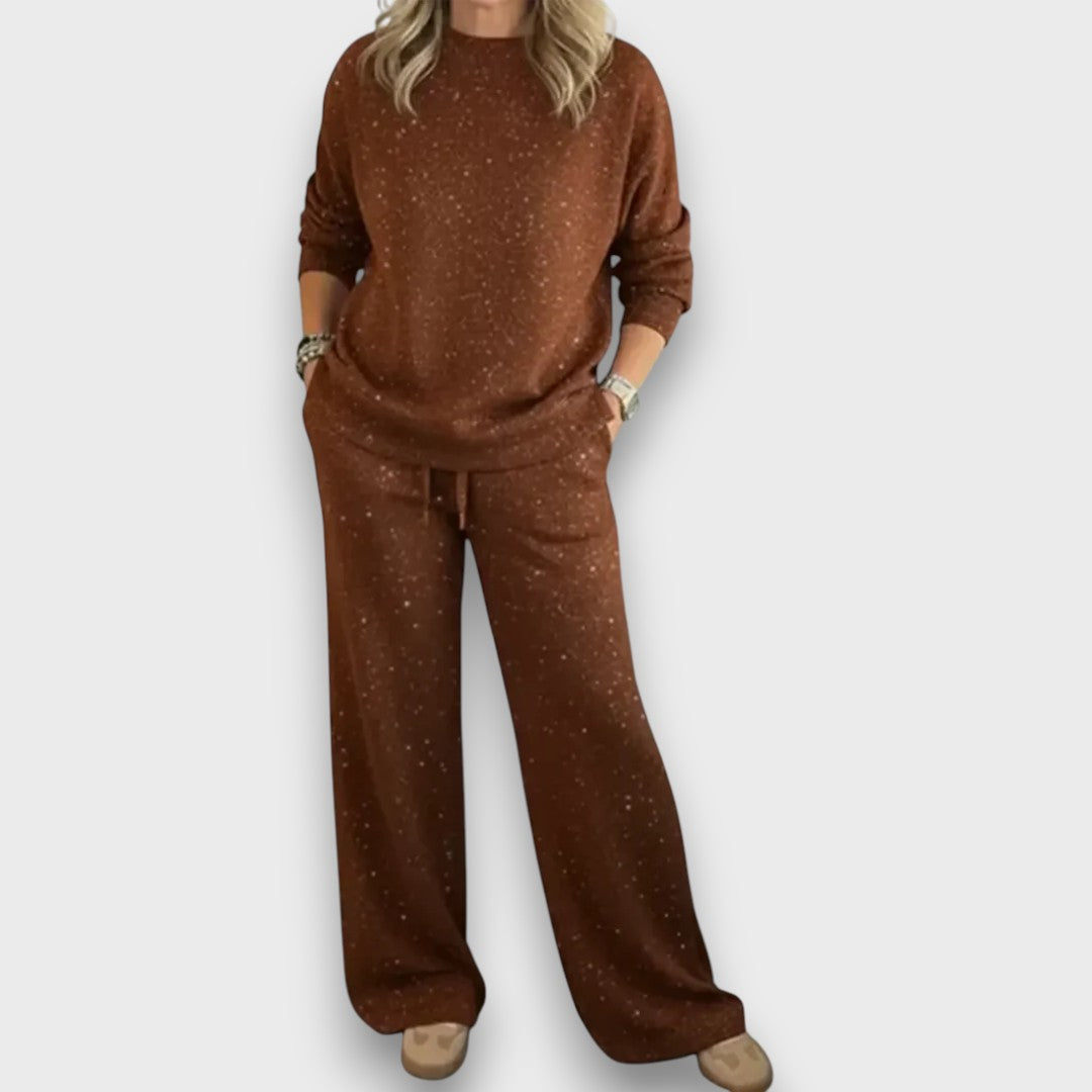Damen Zweiteiler | Langarmshirt und Hose