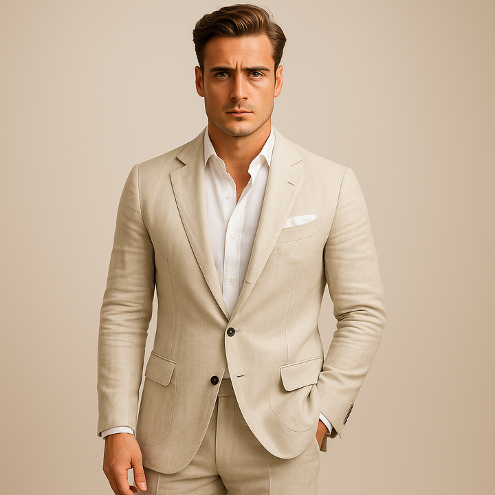 Herren Blazer | Lässig Einreiher Revers