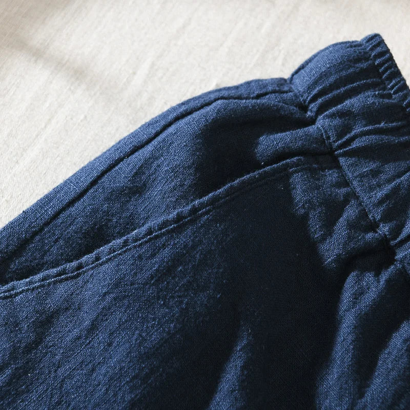 Herrenhose | Elastischer Bund Kordelzug
