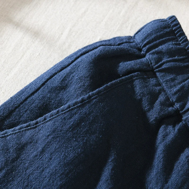 Herrenhose | Elastischer Bund Kordelzug