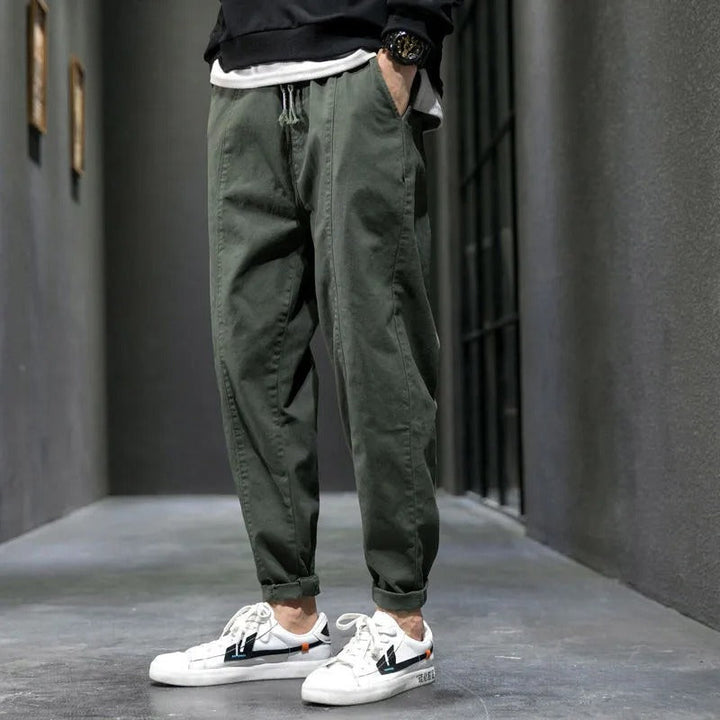 Herrenhose | Tapered mit Kordelzug