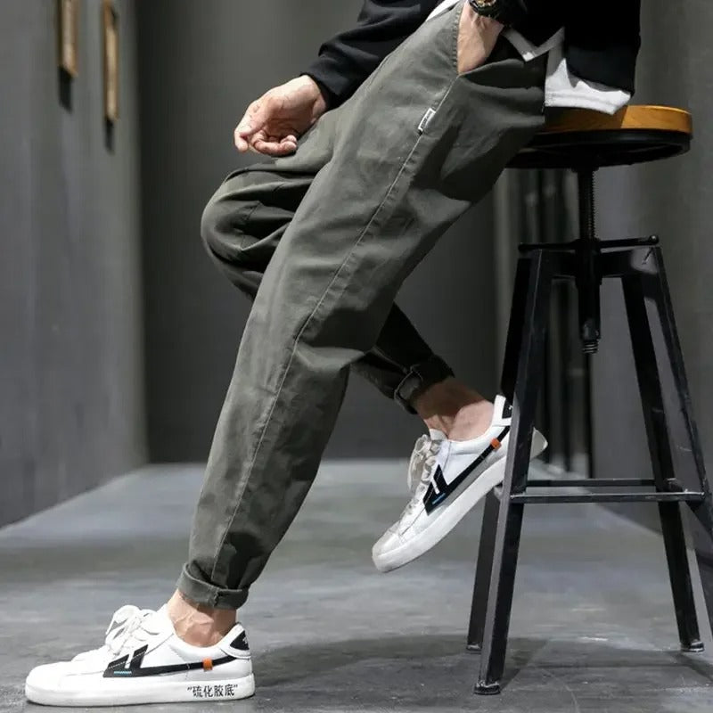 Herrenhose | Tapered mit Kordelzug