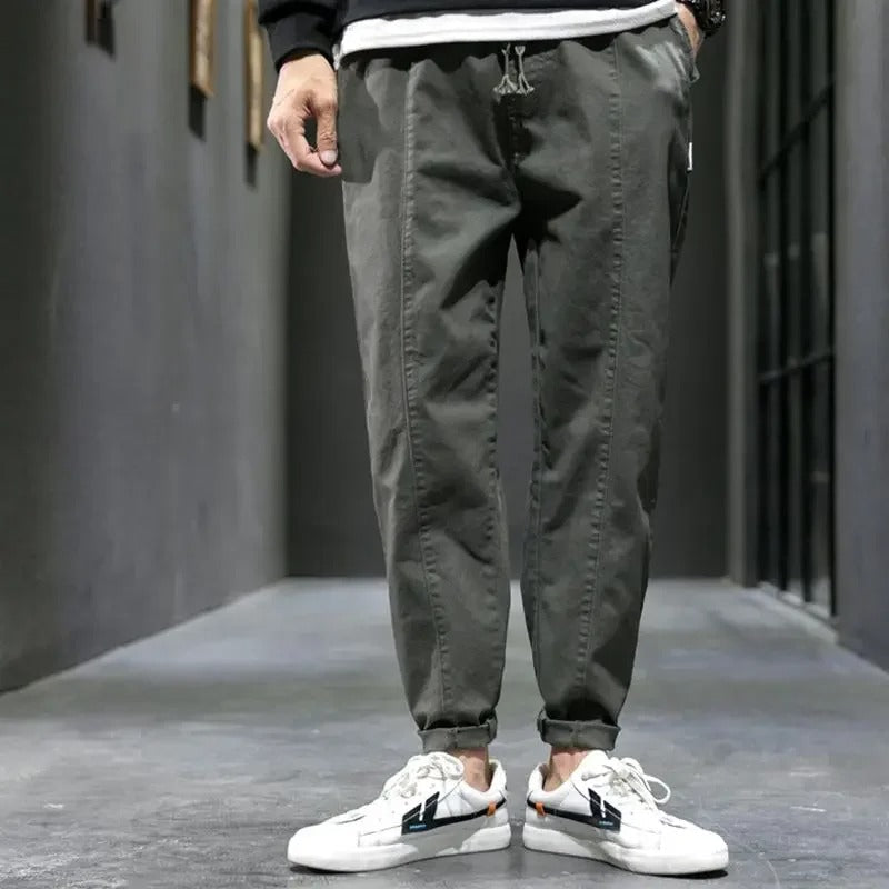Herrenhose | Tapered mit Kordelzug