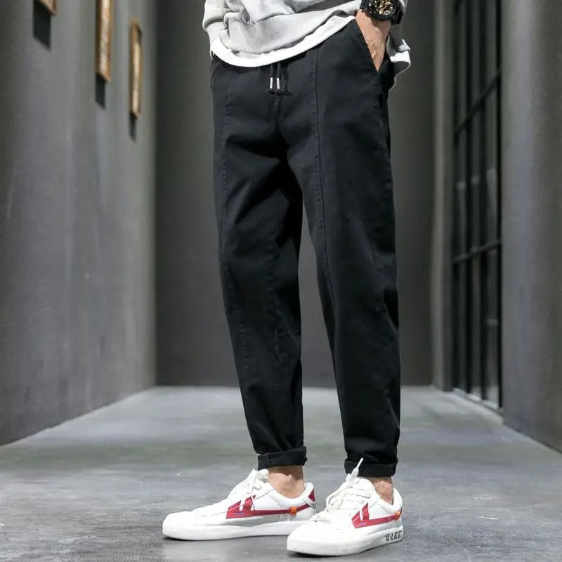 Herrenhose | Tapered mit Kordelzug