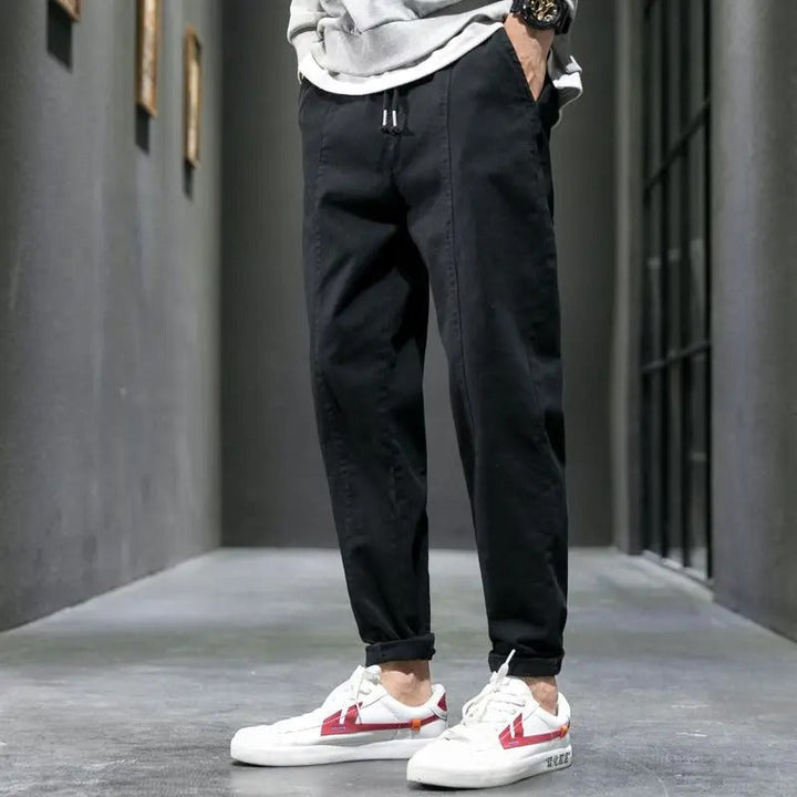 Herrenhose | Tapered mit Kordelzug