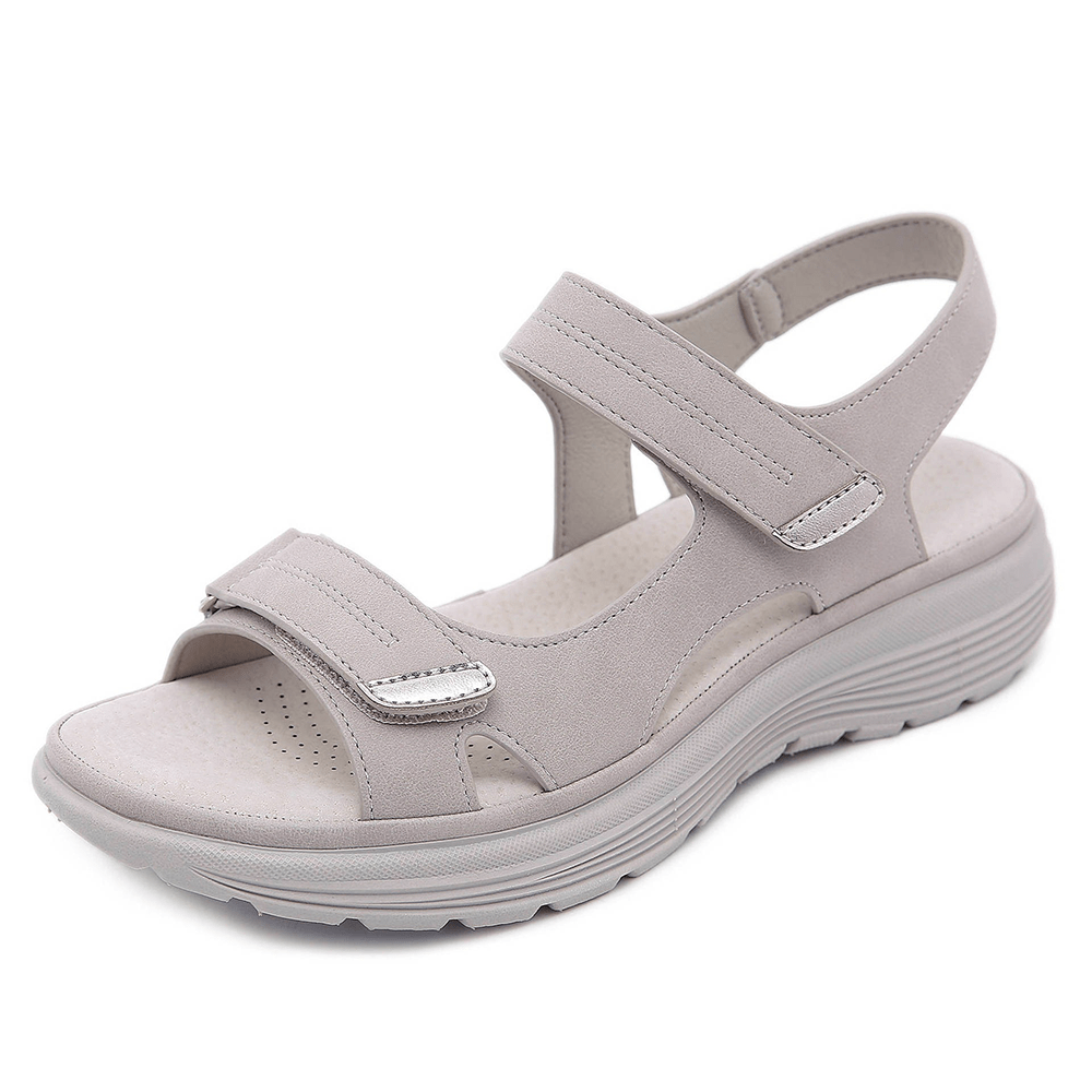 Damen Sandalen | Riemen mit Klettverschluss