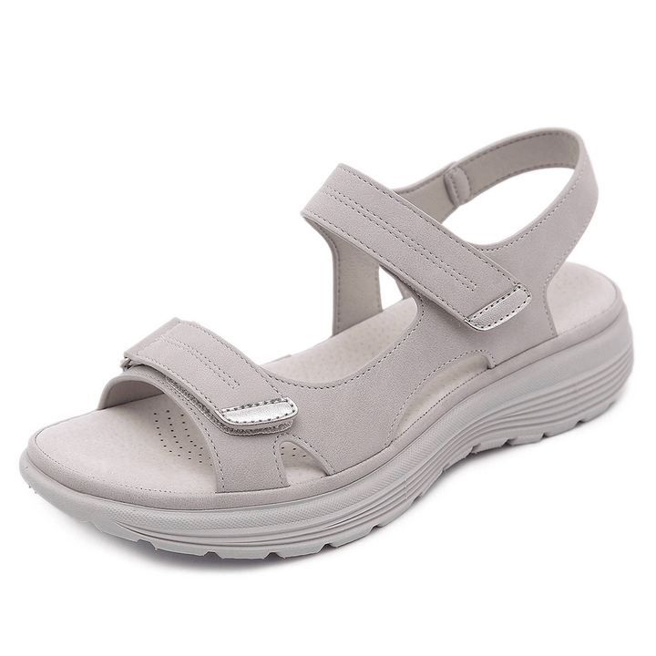 Damen Sandalen | Riemen mit Klettverschluss