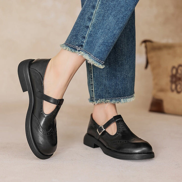 Damen Mary-Jane Schuhe | Riemen Klassische Form