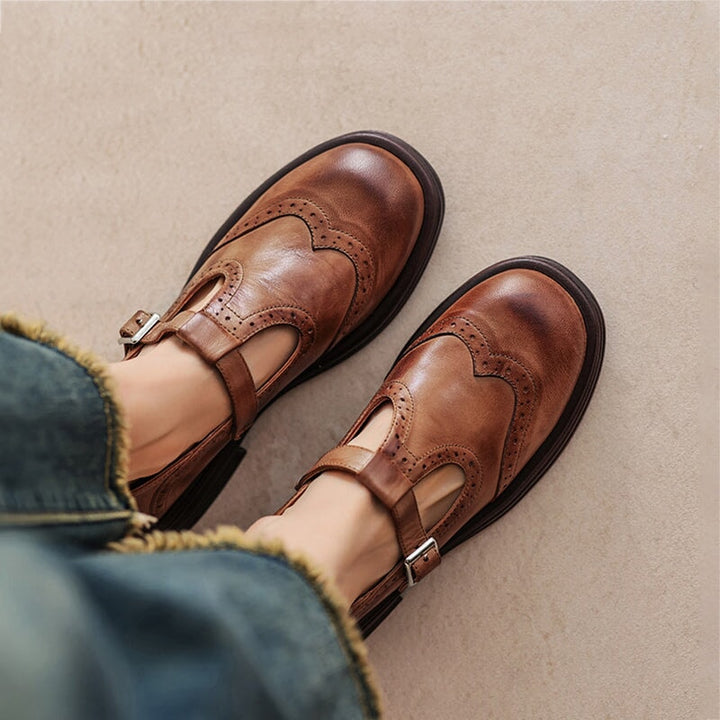 Damen Mary-Jane Schuhe | Riemen Klassische Form