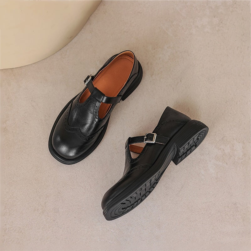 Damen Mary-Jane Schuhe | Riemen Klassische Form