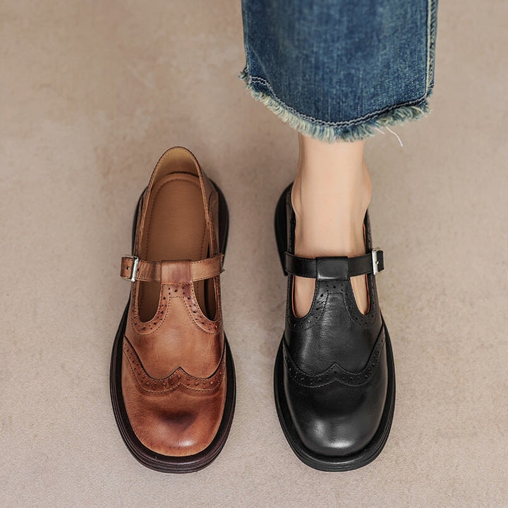 Damen Mary-Jane Schuhe | Riemen Klassische Form