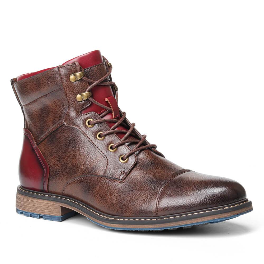 Herrenstiefel | Schnürung Reißverschluss