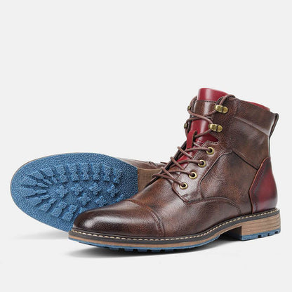 Herrenstiefel | Schnürung Reißverschluss