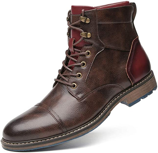 Herrenstiefel | Schnürung Reißverschluss