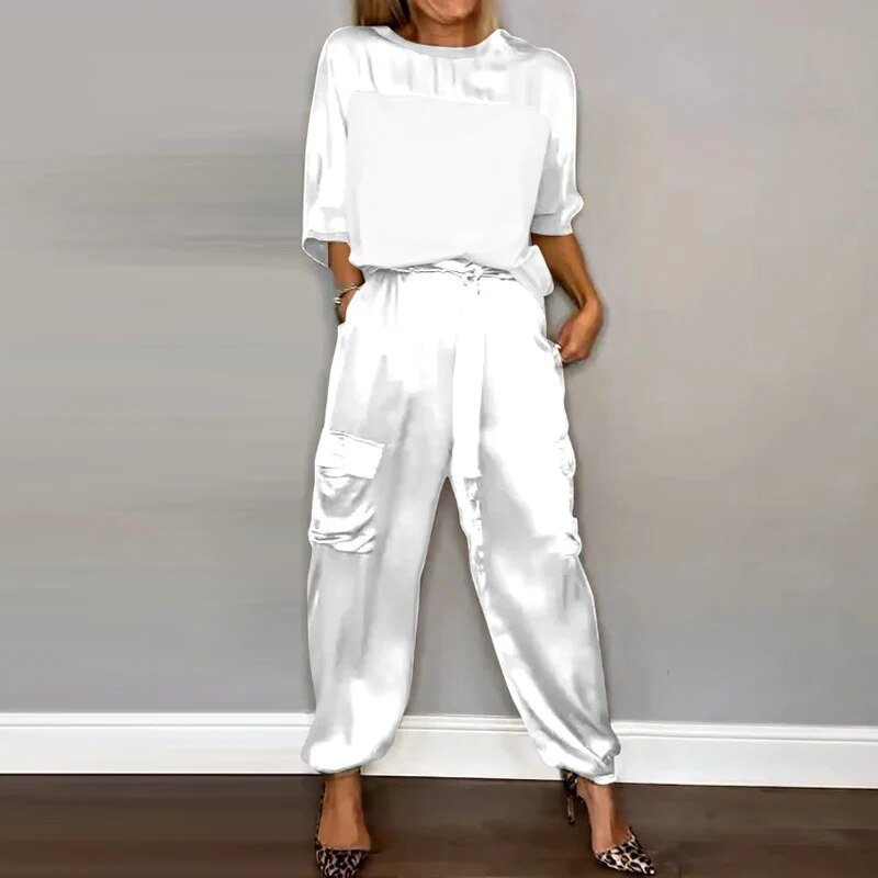 Damen Zweiteiler | Bluse und Cargohose