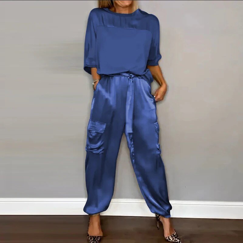 Damen Zweiteiler | Bluse und Cargohose