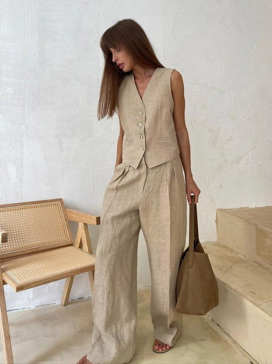 Damen-Zweiteiler | Weste und Hose