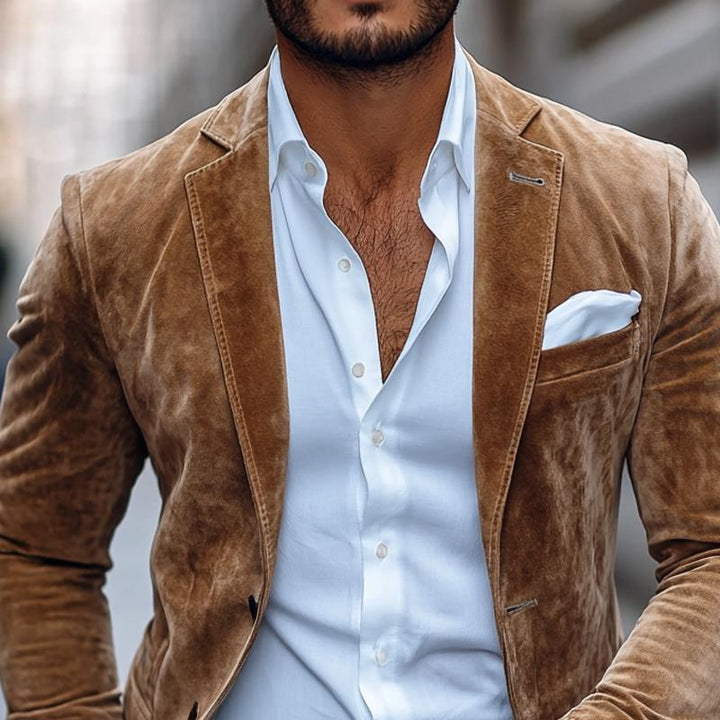 Herren Blazer | Reverskragen Einreiher
