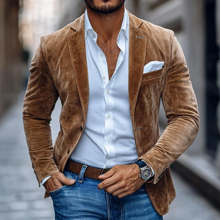 Herren Blazer | Reverskragen Einreiher