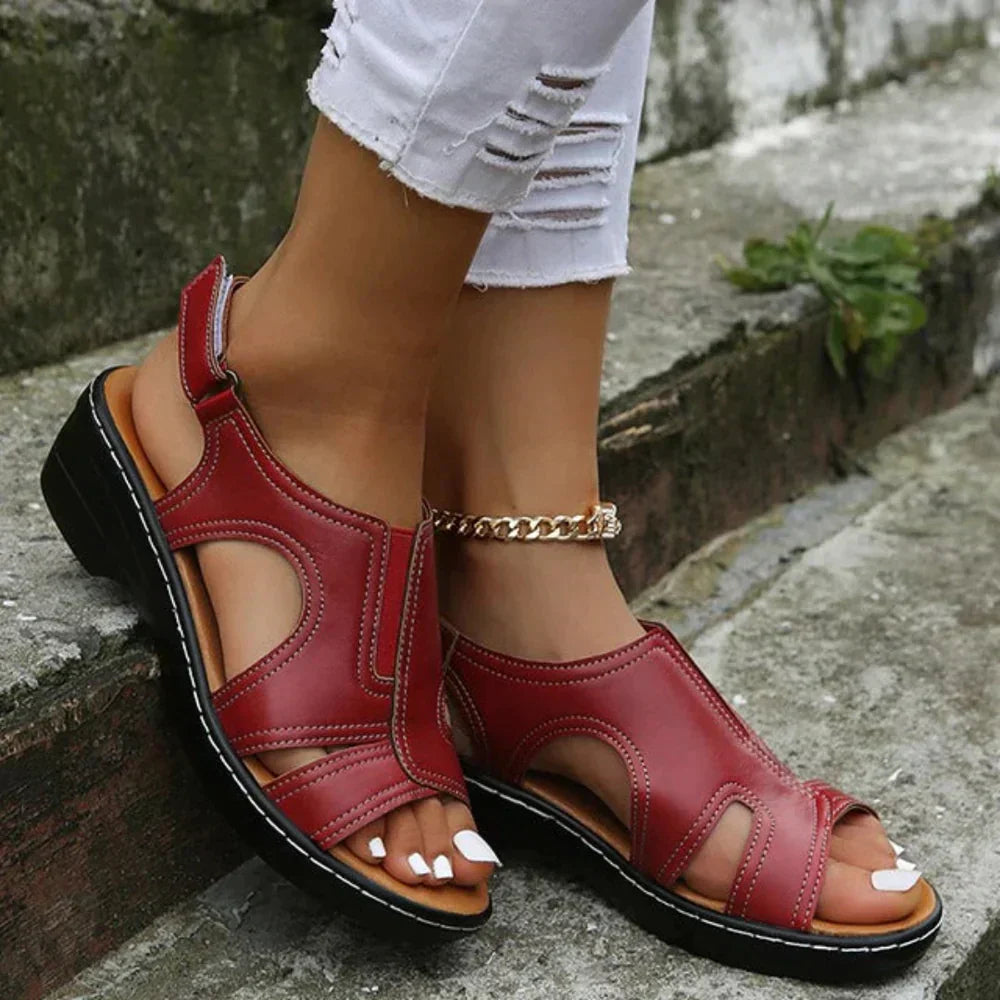 Damen Sandalen | Geschlossene Form Riemen