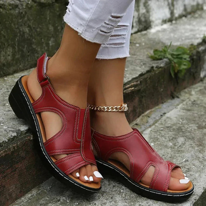 Damen Sandalen | Geschlossene Form Riemen