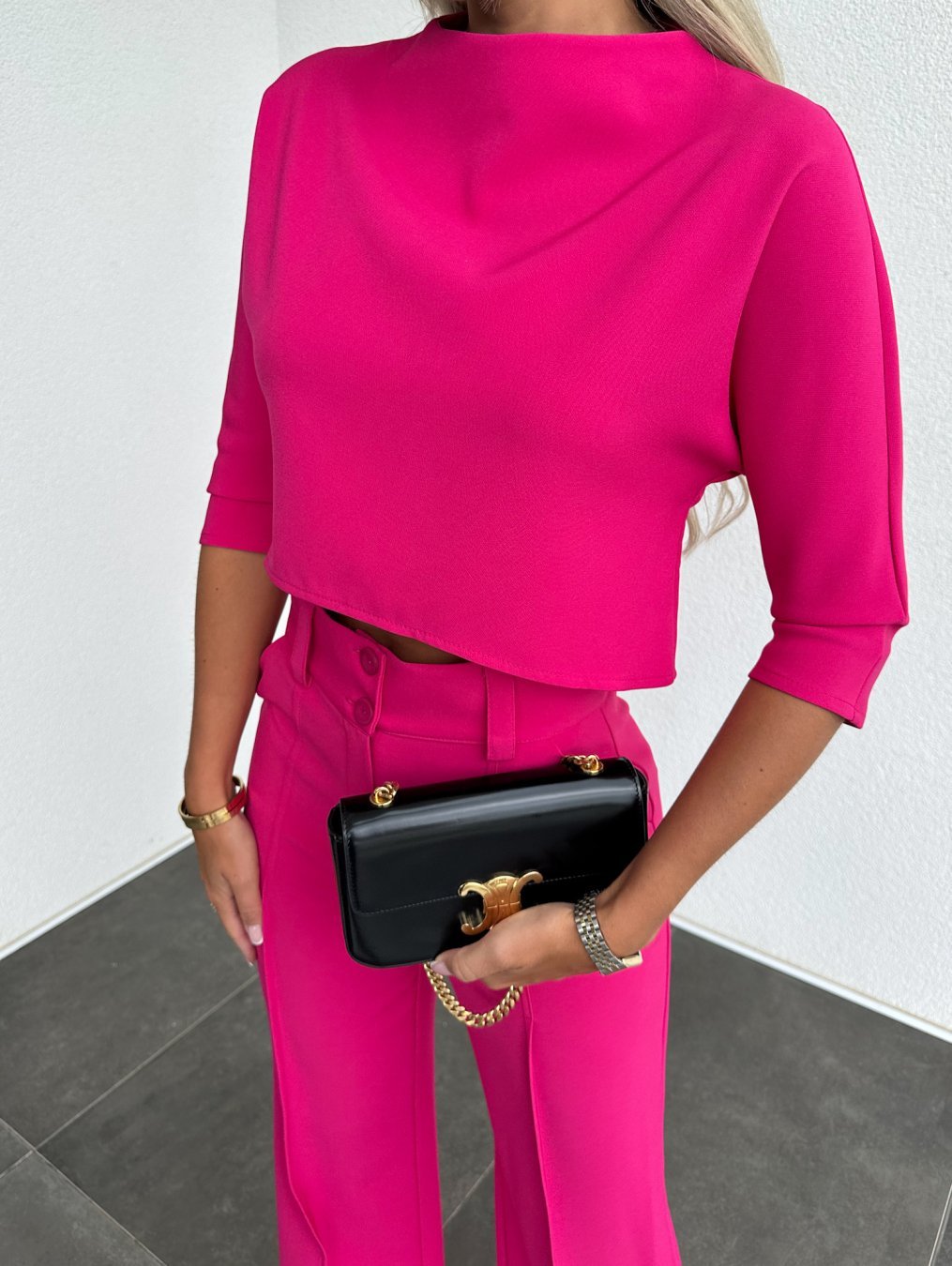 Damen Zweiteiler | Cropped Oberteil und Hose