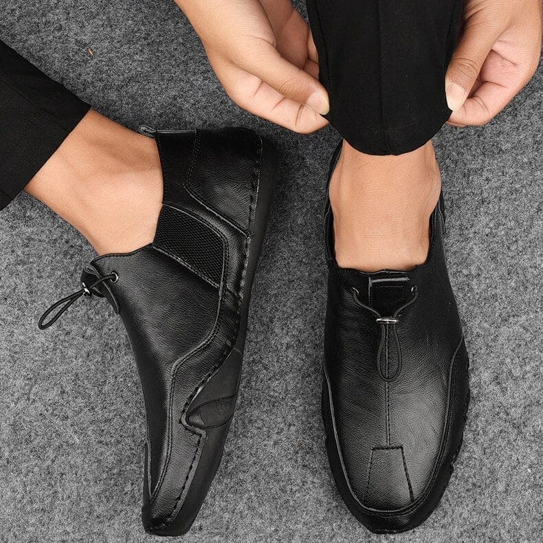 Herrenschuhe | Slip-On Elastikeinsatz