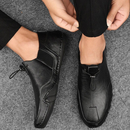 Herrenschuhe | Slip-On Elastikeinsatz