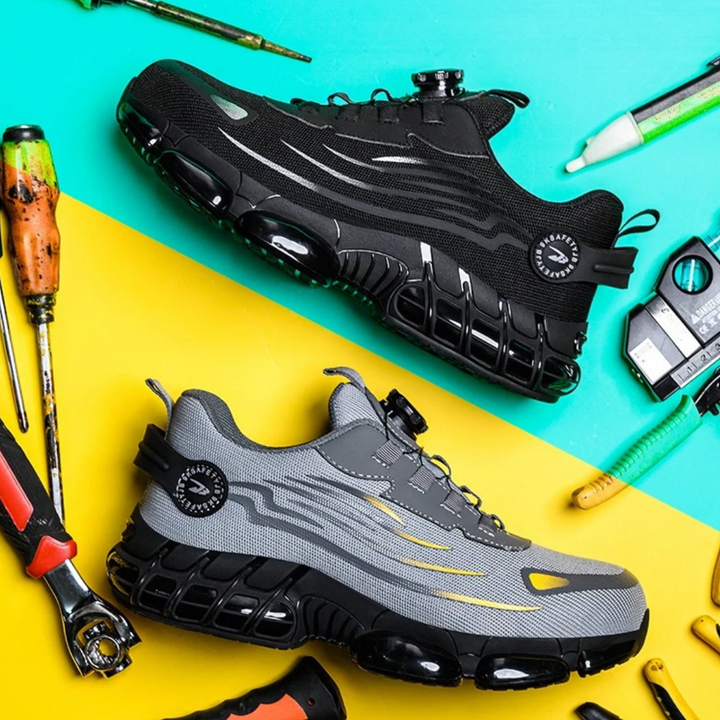 Herrenschuhe | Sicherheit Drehverschluss Profilsohle