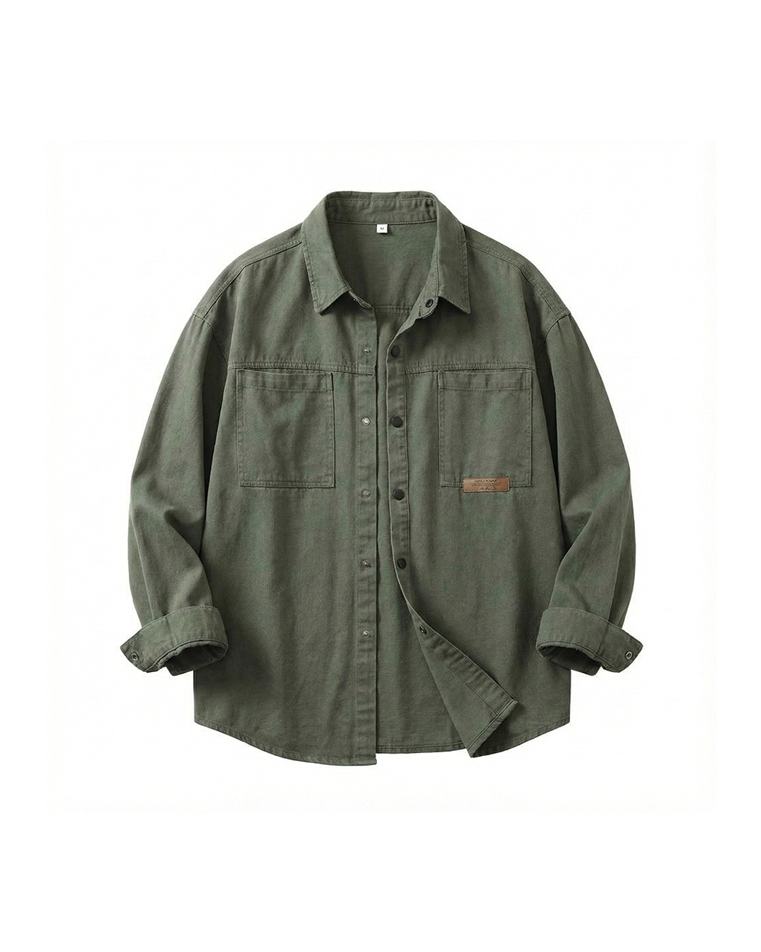 Herrenhemd | Langarm Vintage Stil Button-Up