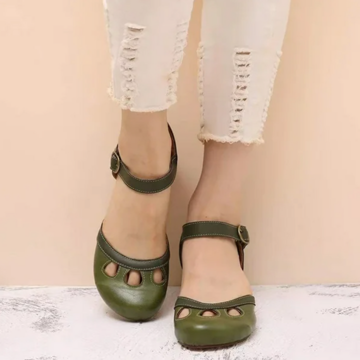 Damen Mary-Jane Schuhe | Blockabsatz Design