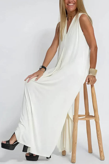 Damen Zweiteiler | Lang Kleid und Cardigan
