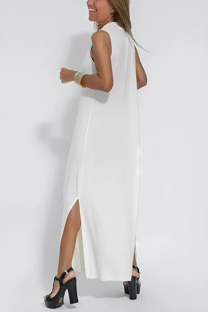 Damen Zweiteiler | Lang Kleid und Cardigan